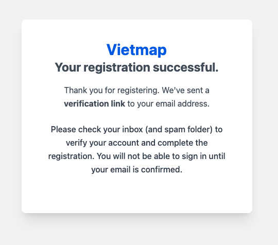 Register success image